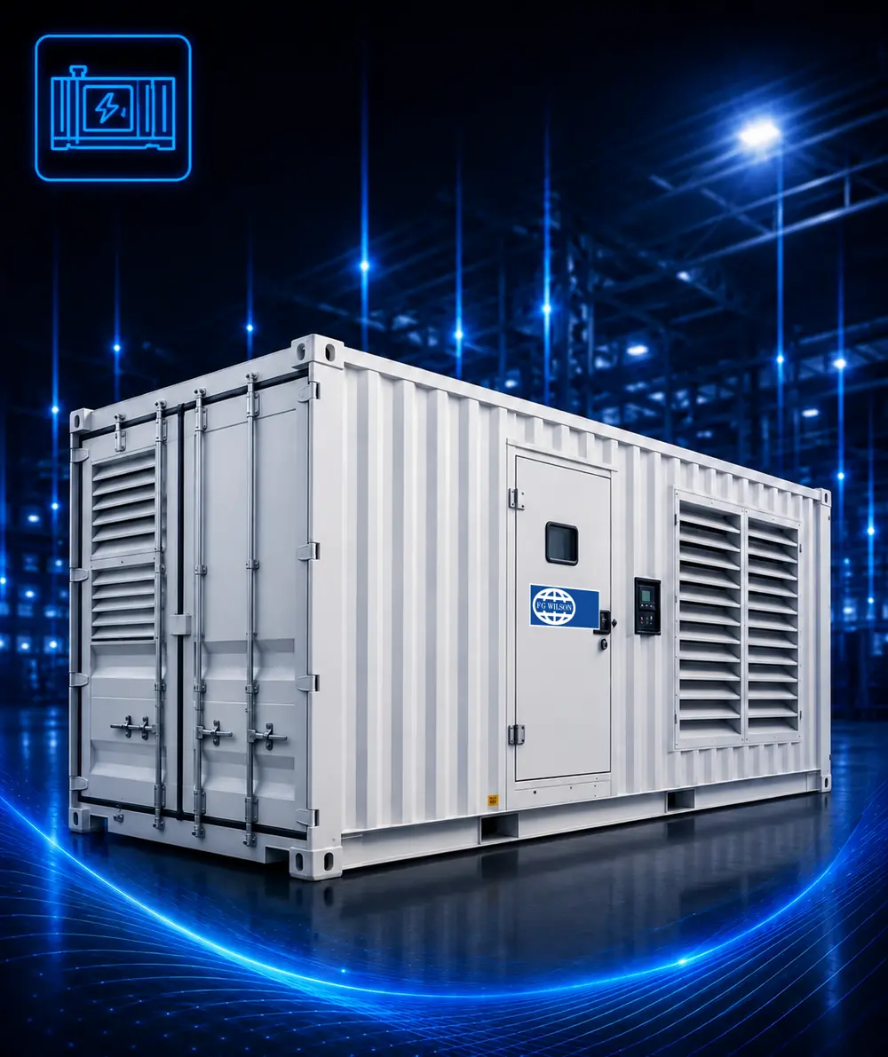 Containerised generators