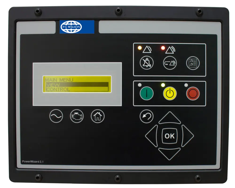 Control panel — FG Wilson